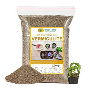 Đá Vermiculite (Vơ Mi), Bao 500gr, Giá Thể, Ươm Hạt Giống, Trồng Rau Mầm, Đất Hoa Hồng, Sen Đá, Thuỷ Canh