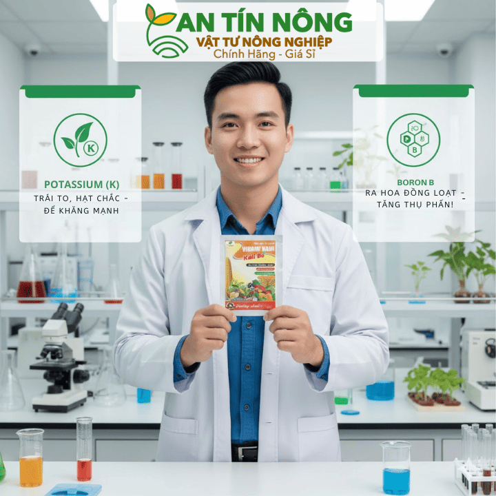 Phân Bón Kali Bo, Gói 25g