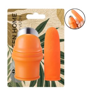 Bộ Móng Tay Hái Rau, Có Đầu Bấm, Chống Bẩn Móng Tay, Bấm, Ngắt, Hái Rau Củ, Tiện Lợi