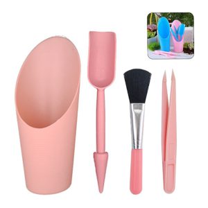 Dụng Cụ Làm Vườn, Mini, 4 Món, Chuyên Trồng Sen Đá, Xương Rồng, Tiểu Cảnh Mini, Màu Ngẫu Nhiên