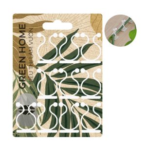 Kẹp Cố Định Cây Dây Leo, D3xR3cm, Dụng Cụ Làm Vườn, Gắn Tường Tiện Lợi, Dễ Lắp Đặt, Tiết Kiệm Không Gian