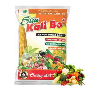Phân Bón Kali Bo, Gói 25g, Kích Thích Ra Hoa, Giảm Rụng Trại Non, Nuôi Quả To, Chắc Ruột, Tăng Độ Ngọt