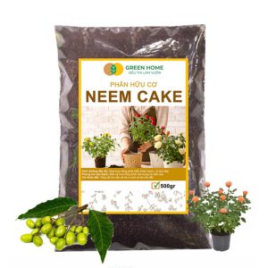 Phân Bón Neem Cake Trị Cuốn Chiếu, Bao 500Gr