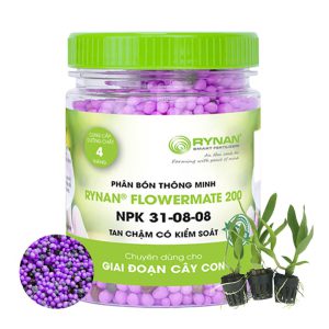 Phân Tan Chậm, Rynan 200, Chai 150gr, Dành Cho Phong Lan Con, Bonsai Kích Chồi, Đủ Dưỡng Chất Cho 120 Ngày