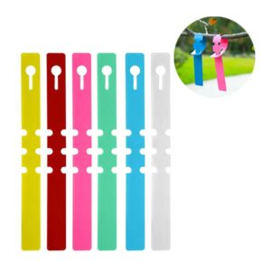 Thẻ Ghi Tên Cây, D20xR2cm, Chất Liệu Nhựa PVC, Dễ Lắp Đặt, Tái Sử Dụng, Đánh Dấu Cây Trồng, Hạt Giống Rau, Hoa