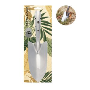 Xẻng Xúc Đất Greenhome, D27xR8cm, Dụng Cụ Làm Vườn, Hợp Kim Chống Rỉ, Siêu Bền, Dễ Vệ Sinh, Tiện Lợi