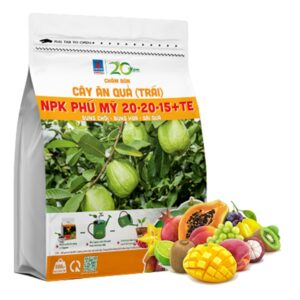 Phân Bón Cây Ăn Quả , NPK Phú Mỹ, Gói 500gr, Sung Chồi, Bung Hoa, Sai Quả, Năng Suất Cao, Hạn Chế Rụng Trái Non