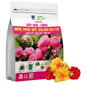 Phân Bón Kích Hoa, NPK Phú Mỹ, Gói 500gr, Đâm Chồi Nhanh, Hoa Đậm Màu, Bông To Dùng Tốt Cho Các Loại Hoa, Kiểng