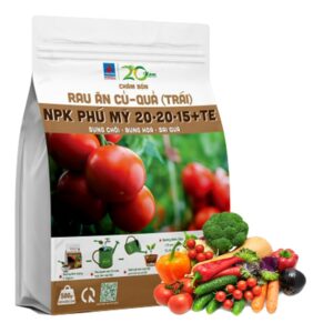 Phân Bón Rau Củ Quả, NPK Phú Mỹ, Gói 500gr, Sung Chồi, Bung Hoa, Sai Quả, Năng Suất Cao, Hạn Chế Rụng Trái Non