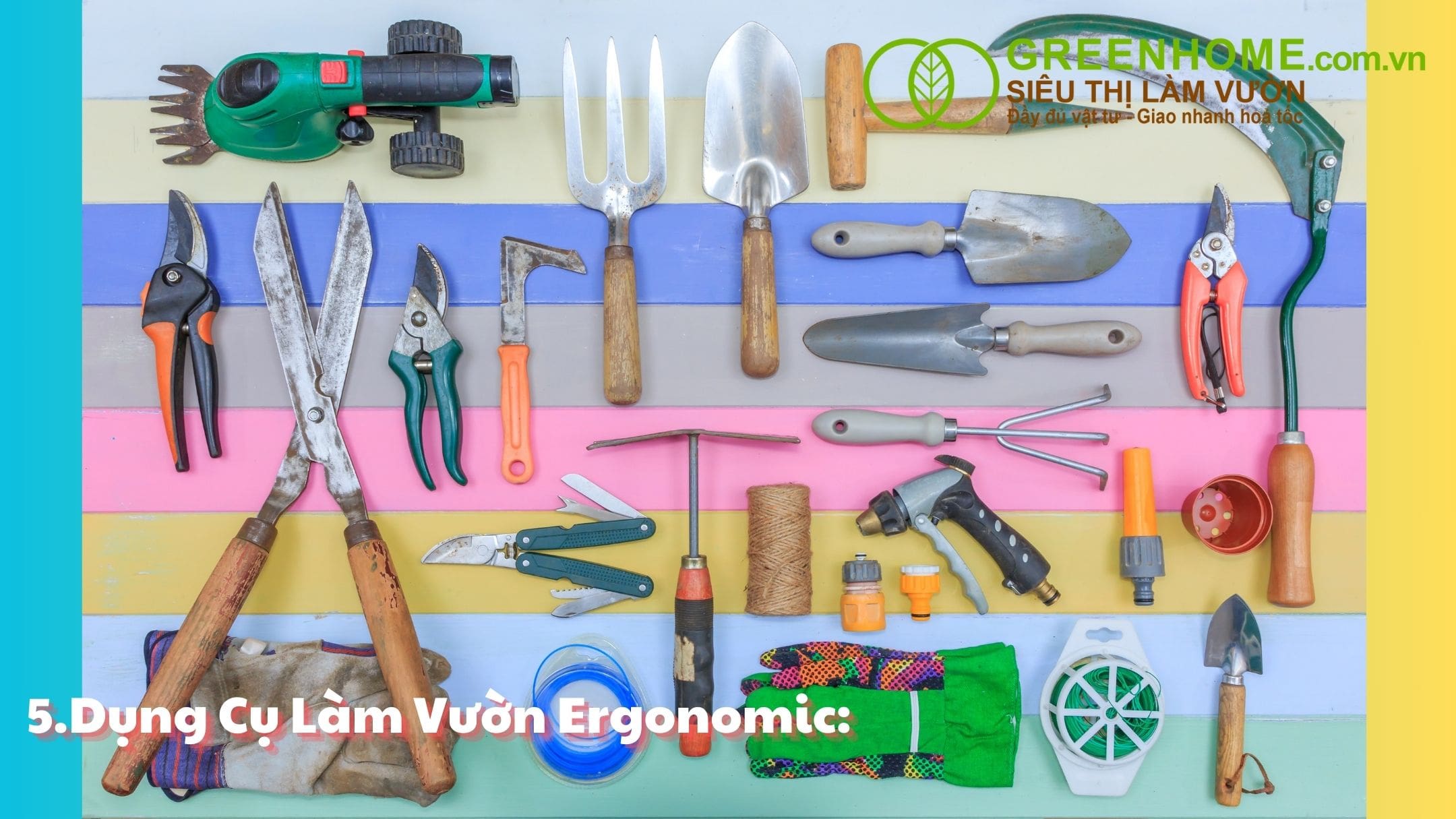 Top 10 Xu Hướng Vật Tư Làm Vườn trong Năm 2024