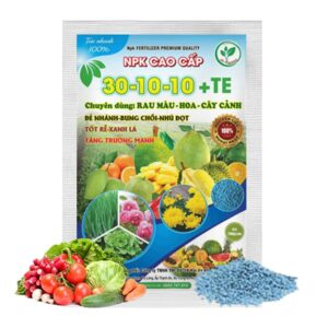 Phân Bón NPK 30-10-10+TE, Greenhome, Gói 700Gr, Phân Bón Đẻ Nhánh, Bung Chồi, Nhú Đọt, Tốt Rễ