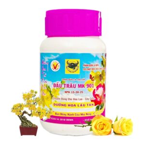 Phân Bón Lá Đầu Trâu MK 901, GreenHome, Chai 100GR, Chuyên Dùng Cho Hoa Lan, Cây Cảnh, Dưỡng Hoa Lâu Tàn