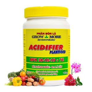 Phân Bón Lá Grow More NPK 30-10-10, Chai 100GR, Đẻ Nhánh Khỏe, Ra Lá Tốt