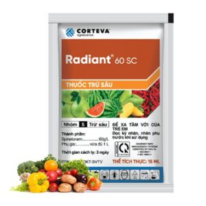 Thuốc Trị Bọ Trĩ Greenhome, Radiant 60SC, Gói 15ml, Chuyên Trừ Bọ Trĩ Hoa Hồng, Cây Ăn Quả