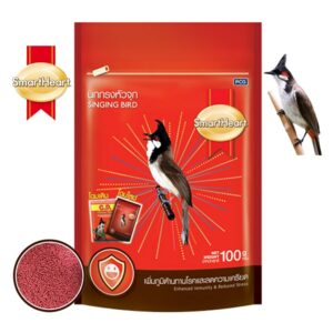 Cám Chim Chào Mào Thái, Greenhome, Smartheart, Gói 100gr, Tăng Khả Năng Miễn Dịch Và Giảm Căng Thẳng