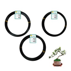 Dây Nhôm Uốn Cây Cảnh Bonsai Greenhome, Cuộn 100Gr, Mềm Dẻo Dễ Uốn, Đủ Loại Kích Thước