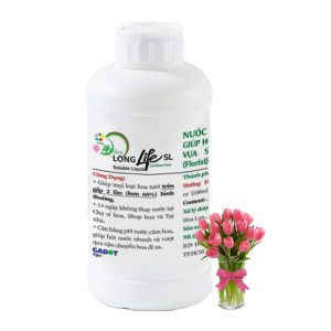 Dưỡng Hoa Lâu Tàn GreenHome, Longlife, Chai 500ml, Nhập Khẩu ISRAEL, Giữ Hoa Lâu Tàn Lên Đến 14 Ngày