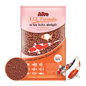 Thức Ăn Cá Koi GreenHome, APro I.Q. Formula, Bao 1Kg, Công Thức Tăng Tốc Độ Màu Sắc Và Tăng Trưởng