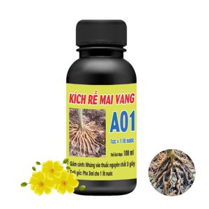 Phân Bón Kích Rễ Mai Vàng GreenHome, Hũ 100ml, Ra Rễ Cực Mạnh Dùng Giâm, Chiết Cành, Chuyên Hoa Mai