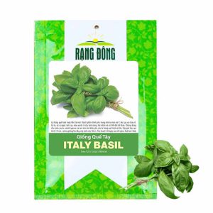 Hạt Giống Quế Tây Italy Basil GreenHome, Gói 2g~7000 hạt, Dễ Trồng Quanh Năm, Tỉ Lệ Nảy Mầm Cao G21