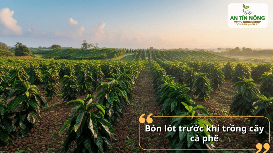 Bón lót bằng phân chuồng hoai mục, lân và vôi giúp cải tạo đất, tăng độ tơi xốp và tạo nguồn dinh dưỡng ban đầu cho cây.