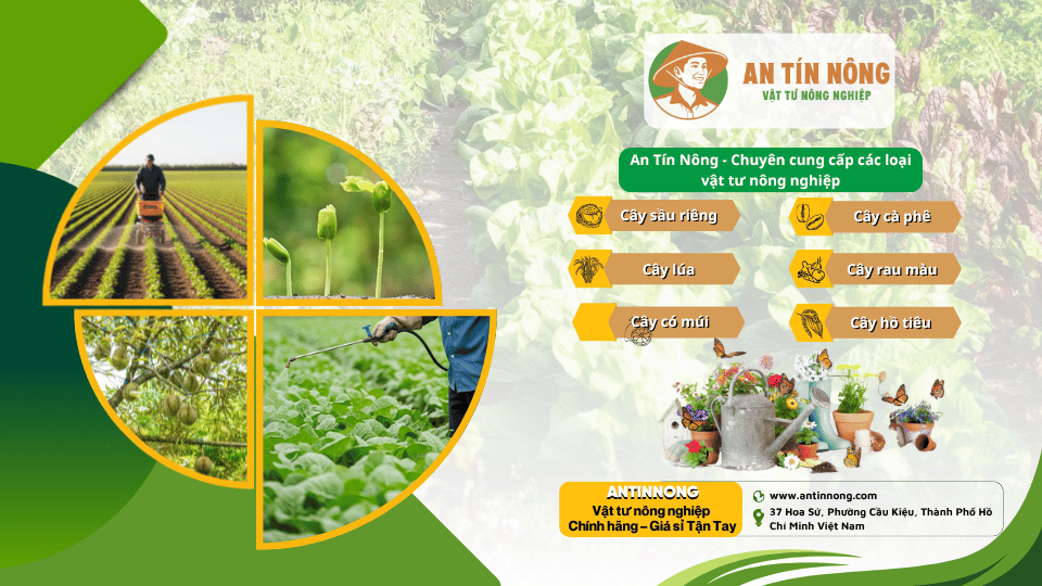 An Tín Nông – đồng hành cùng bà con với đầy đủ vật tư chuẩn chính hãng – giá sỉ tận tay.