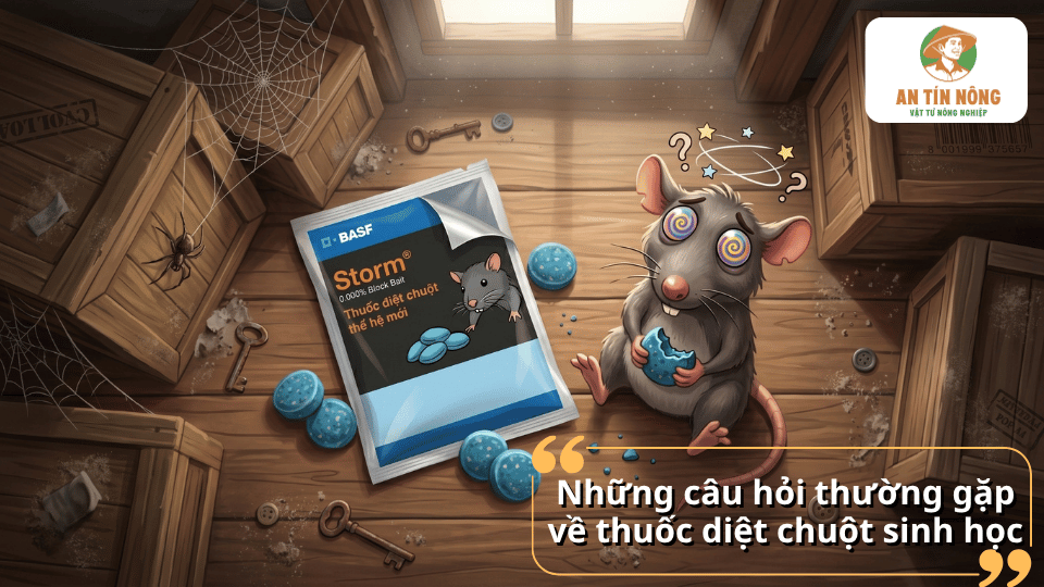 Giải đáp các câu hỏi thường gặp về thuốc diệt chuột sinh học như cách sử dụng, mức độ an toàn, hiệu quả và thời gian phát huy tác dụng.