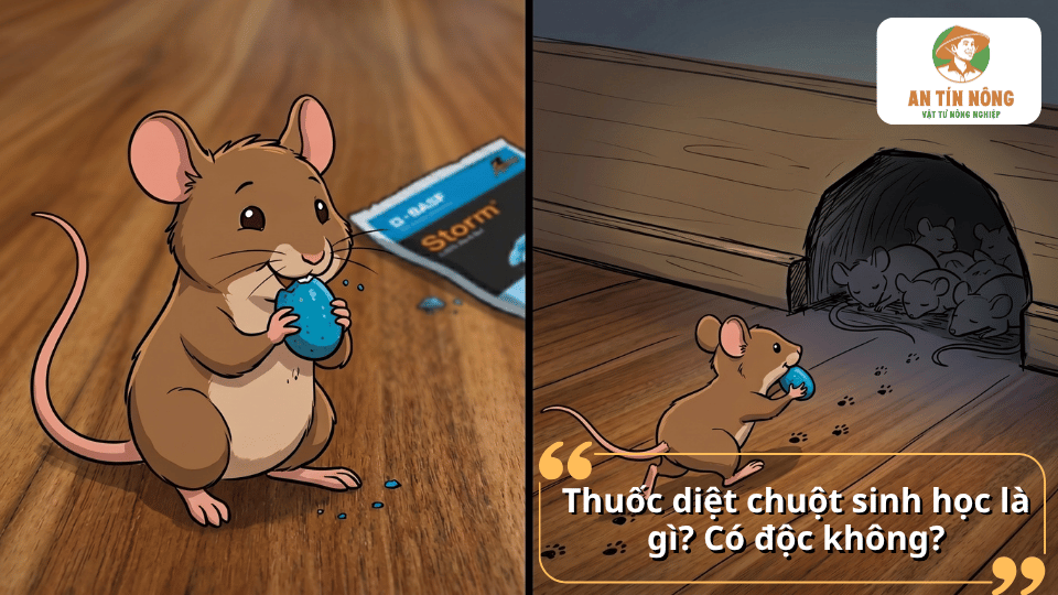 Giải đáp thuốc diệt chuột sinh học là gì, cơ chế hoạt động, mức độ an toàn và những lưu ý khi sử dụng để hạn chế rủi ro.